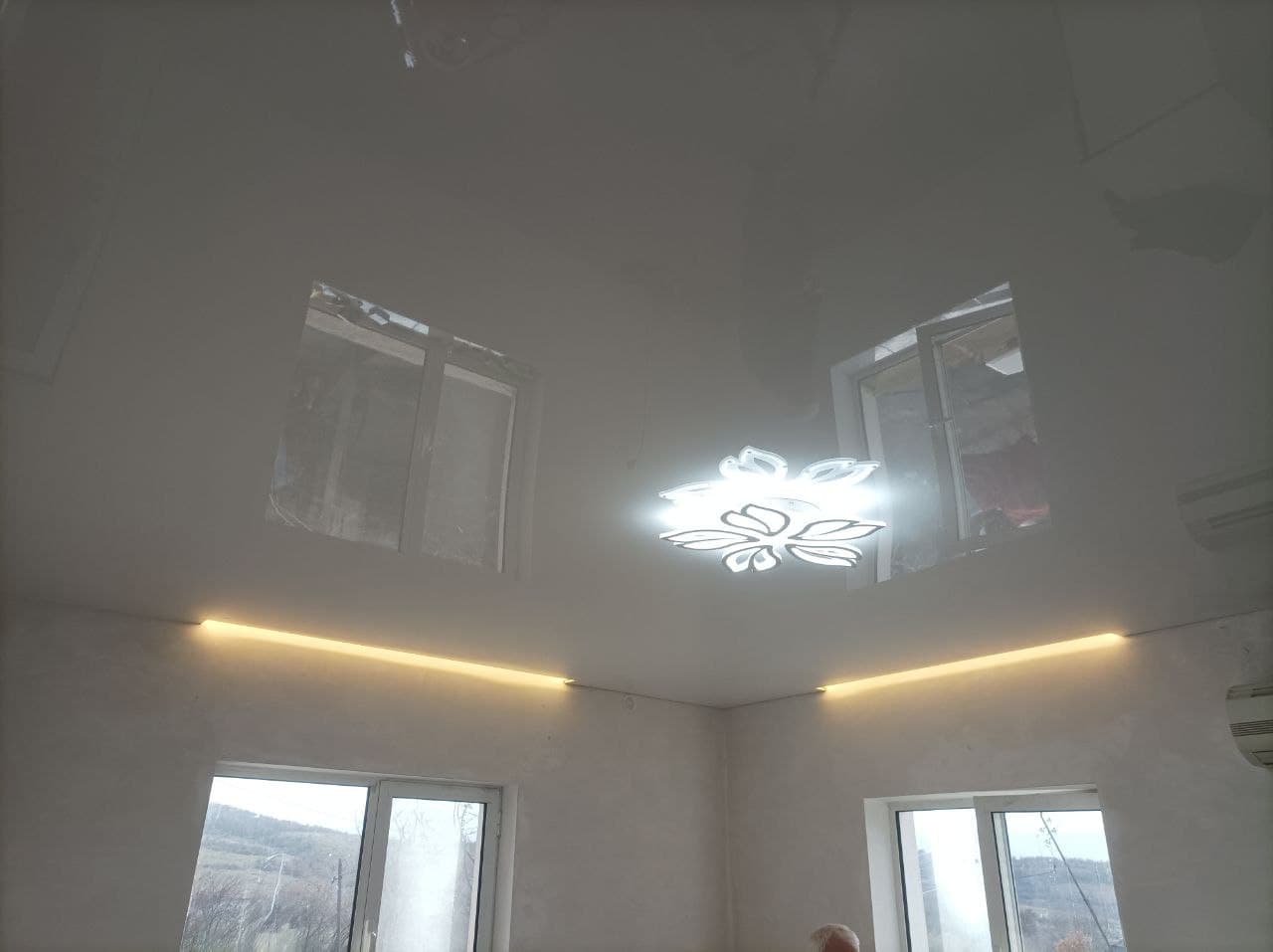 Eco Lux Tavan — опънат таван с LED осветление, наш проект