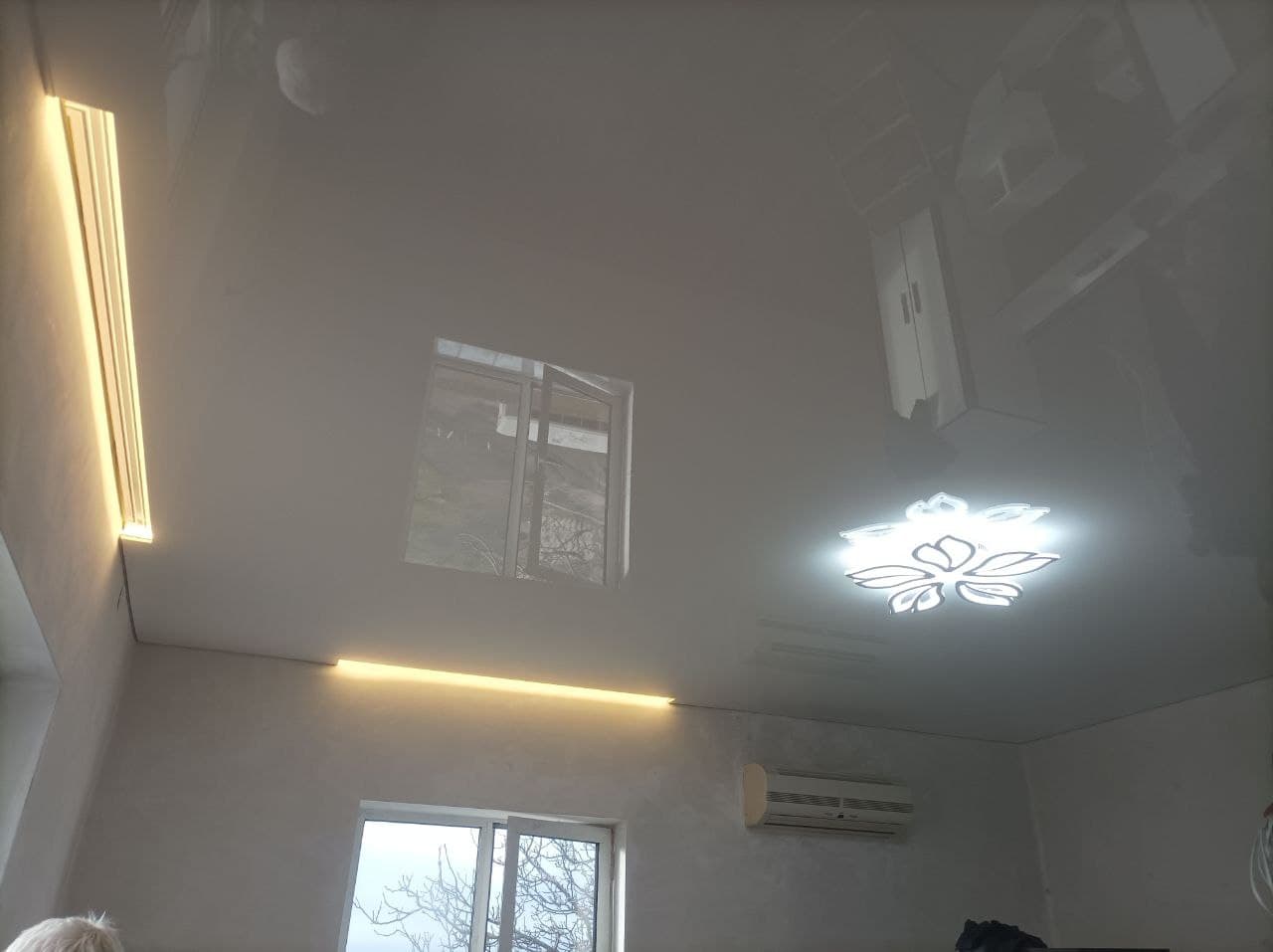 Гланцов опънат таван от Eco Lux Tavan — наш проект